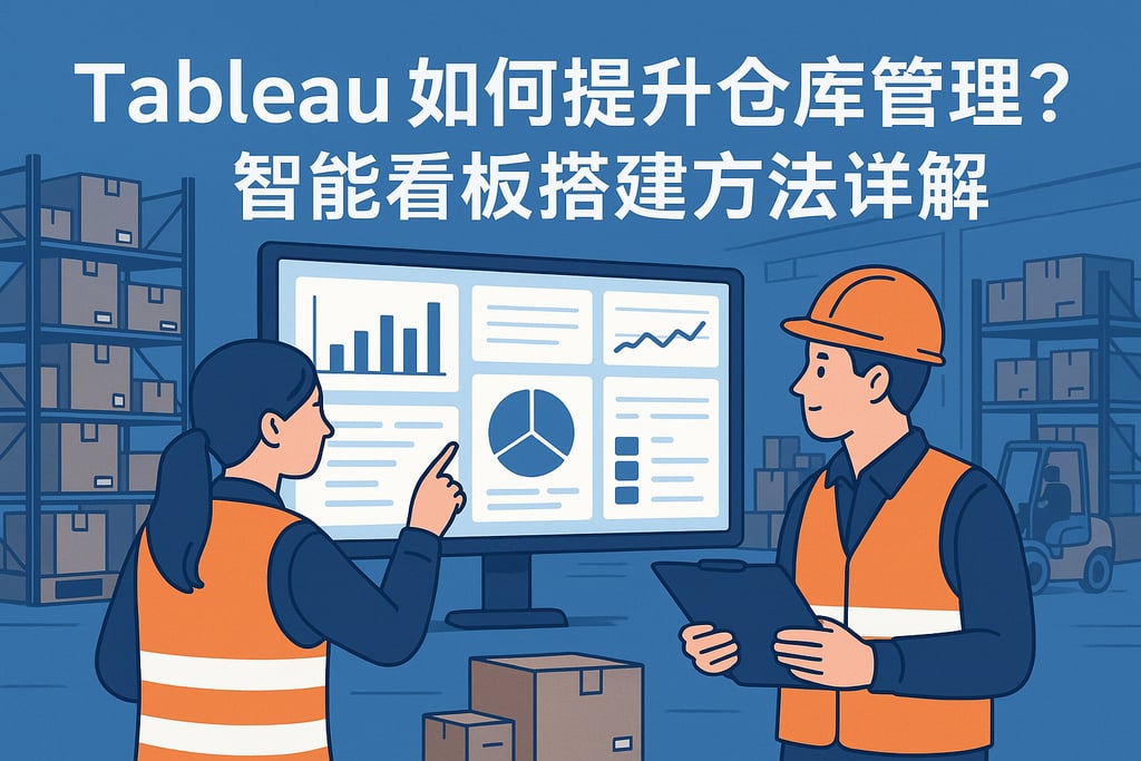 Tableau如何提升仓库管理？智能看板搭建方法详解