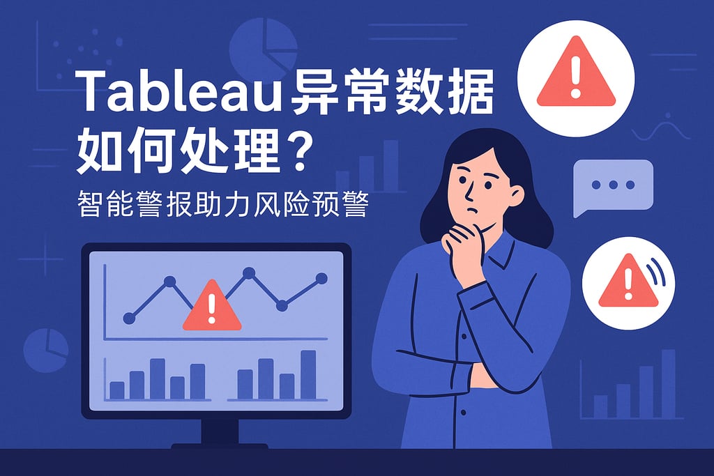 Tableau异常数据如何处理？智能警报助力风险预警