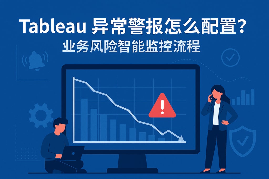 Tableau异常警报怎么配置？业务风险智能监控流程