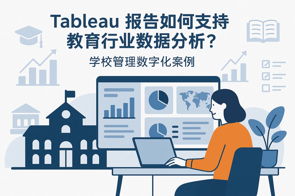 Tableau报告如何支持教育行业数据分析？学校管理数字化案例