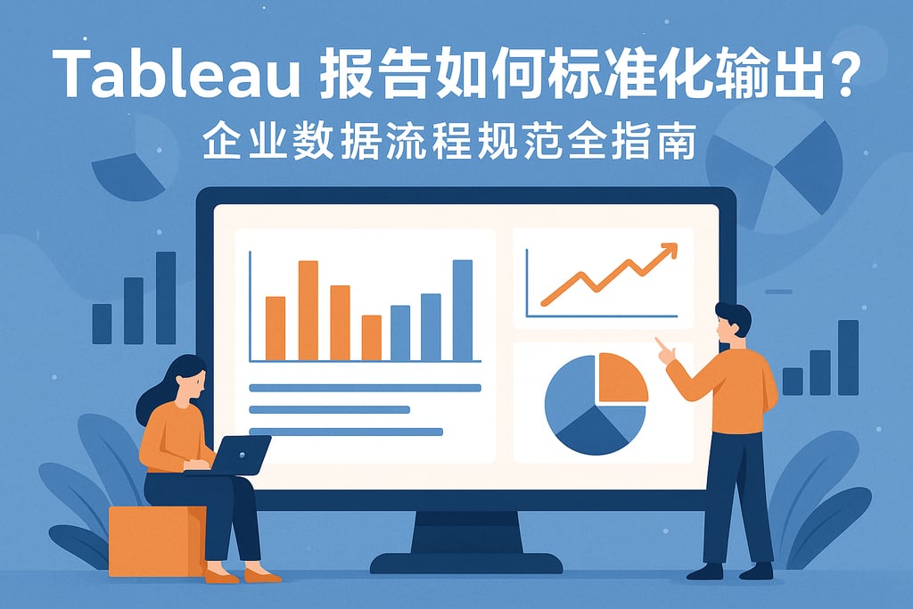 Tableau报告如何标准化输出？企业数据流程规范全指南