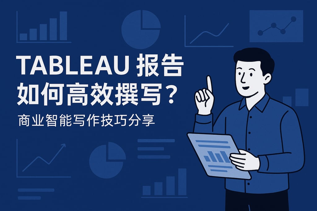 Tableau报告如何高效撰写？商业智能写作技巧分享