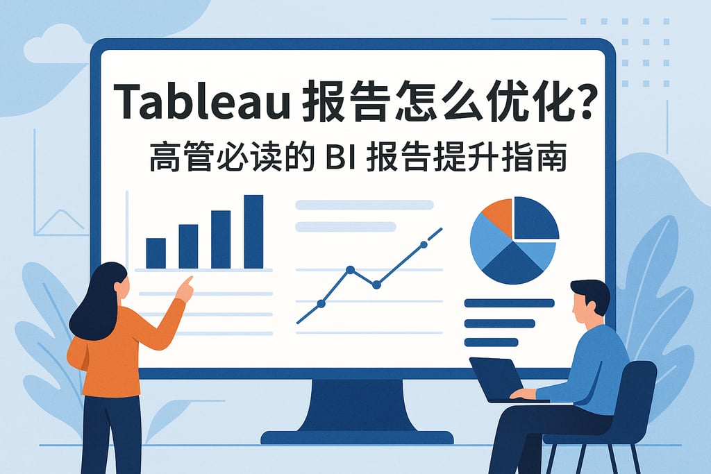 Tableau报告怎么优化？高管必读的BI报告提升指南