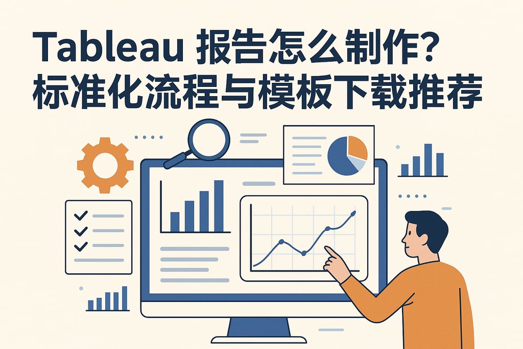Tableau报告怎么制作？标准化流程与模板下载推荐