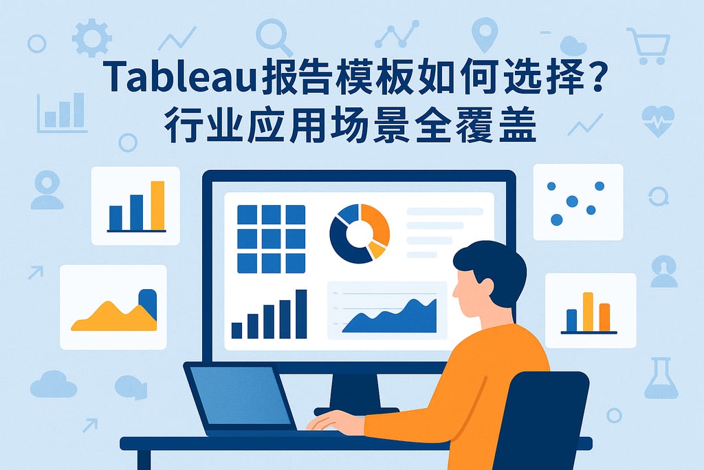 Tableau报告模板如何选择？行业应用场景全覆盖