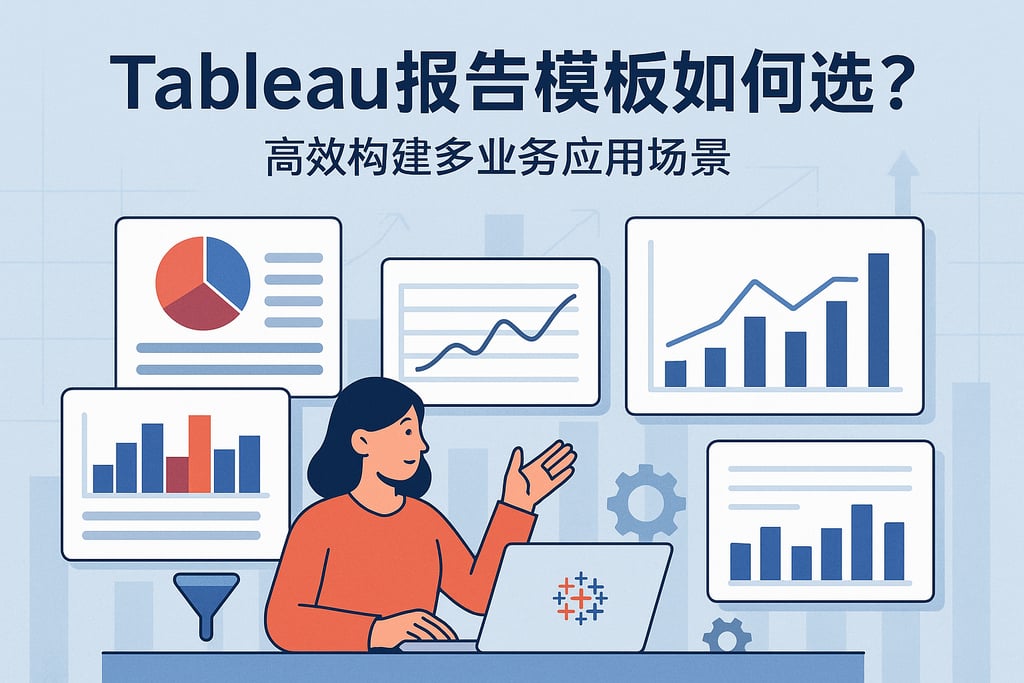 Tableau报告模板如何选？高效构建多业务应用场景