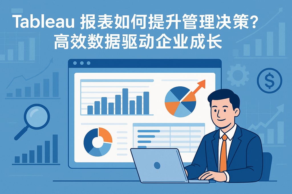Tableau报表如何提升管理决策？高效数据驱动企业成长