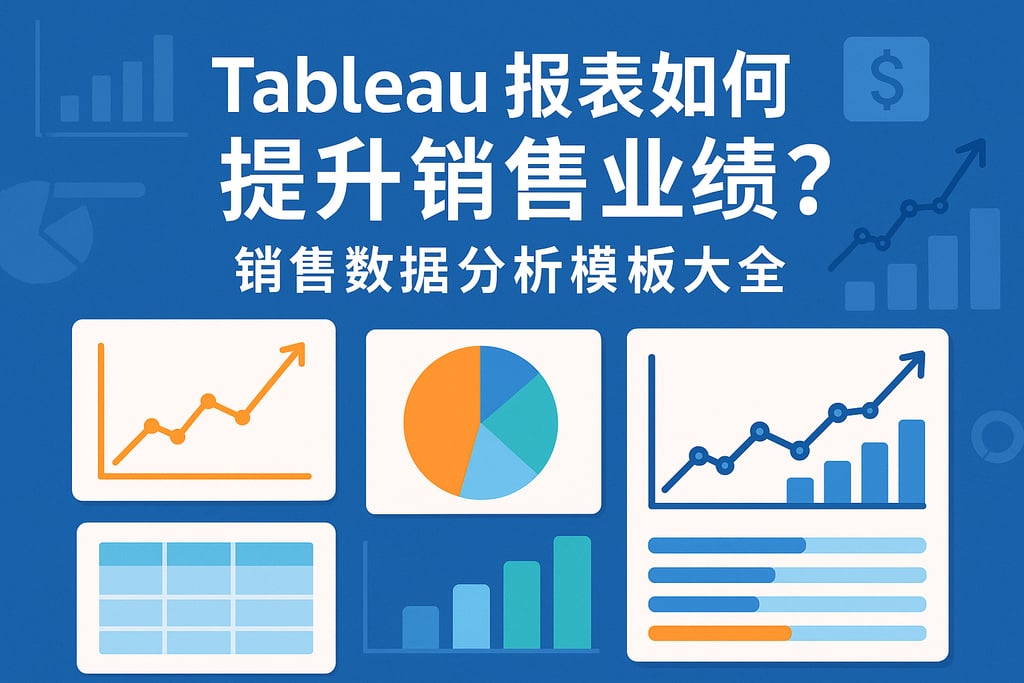 Tableau报表如何提升销售业绩？销售数据分析模板大全