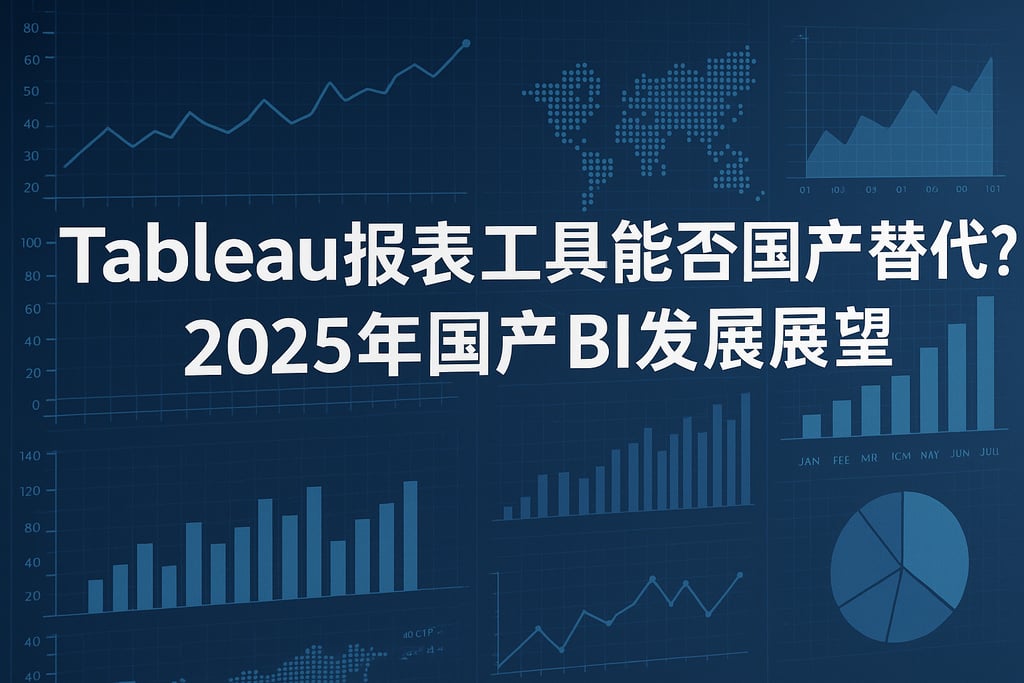 Tableau报表工具能否国产替代？2025年国产BI发展展望