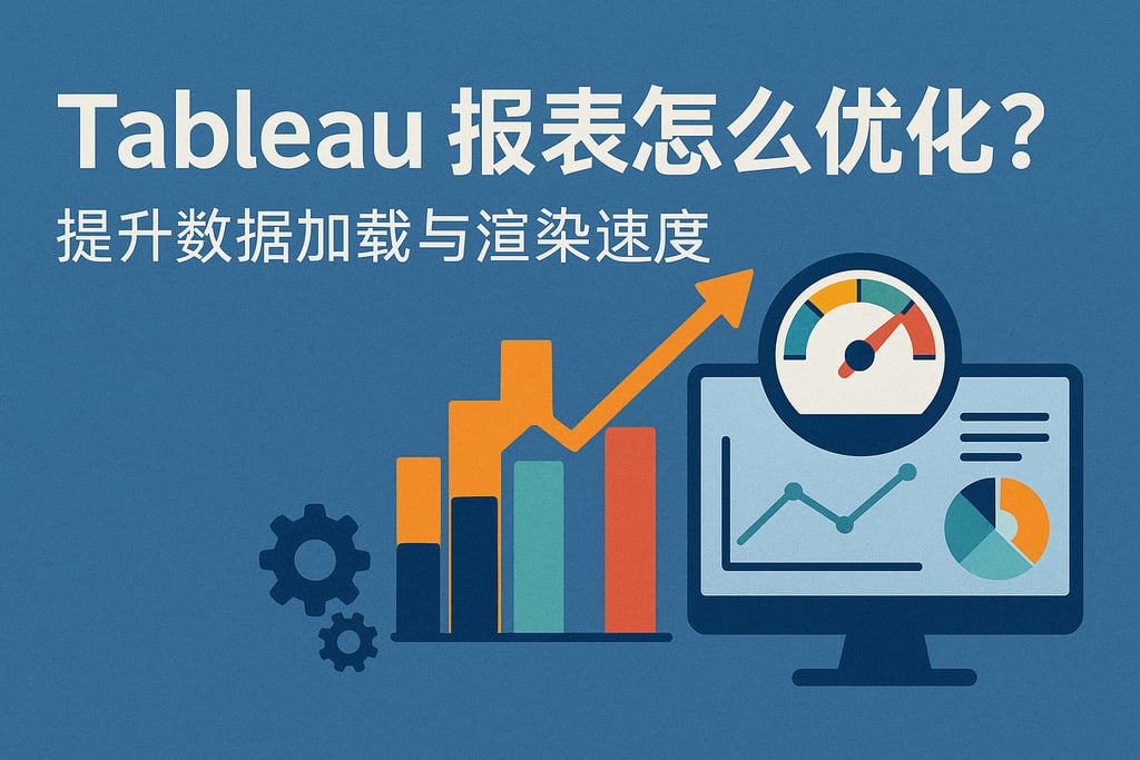 Tableau报表怎么优化？提升数据加载与渲染速度