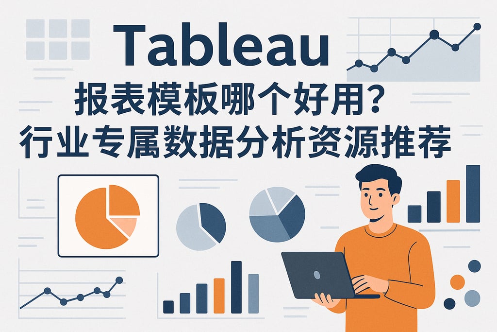 Tableau报表模板哪个好用？行业专属数据分析资源推荐