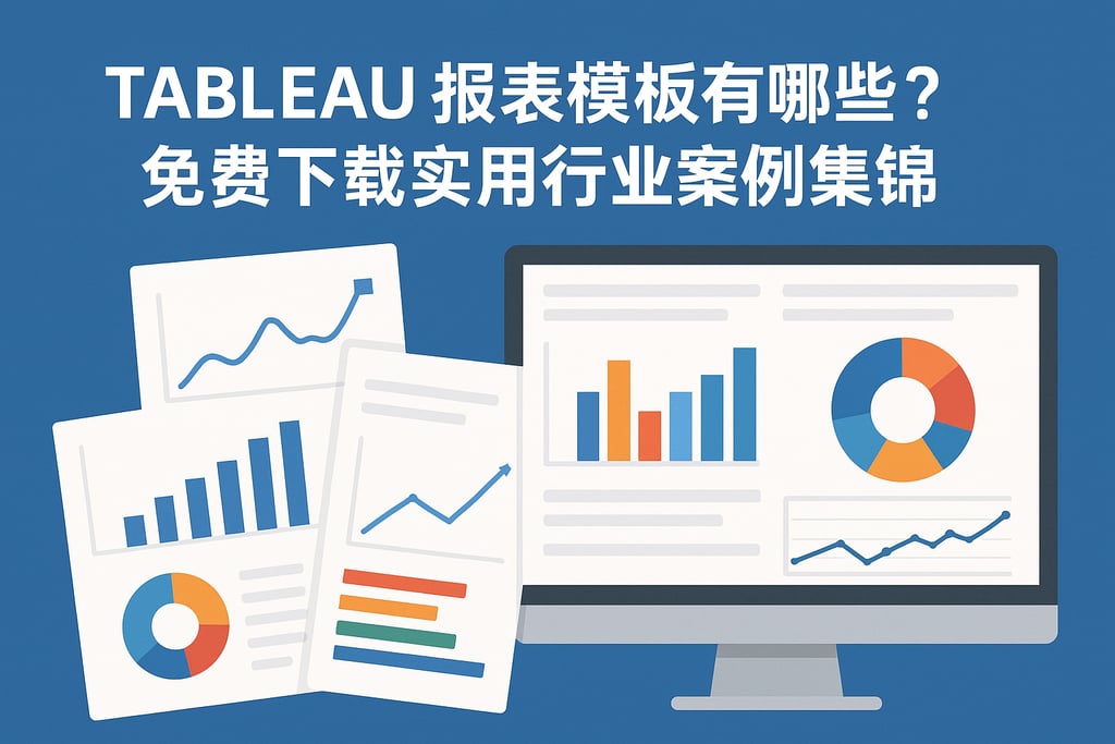 Tableau报表模板有哪些？免费下载实用行业案例集锦