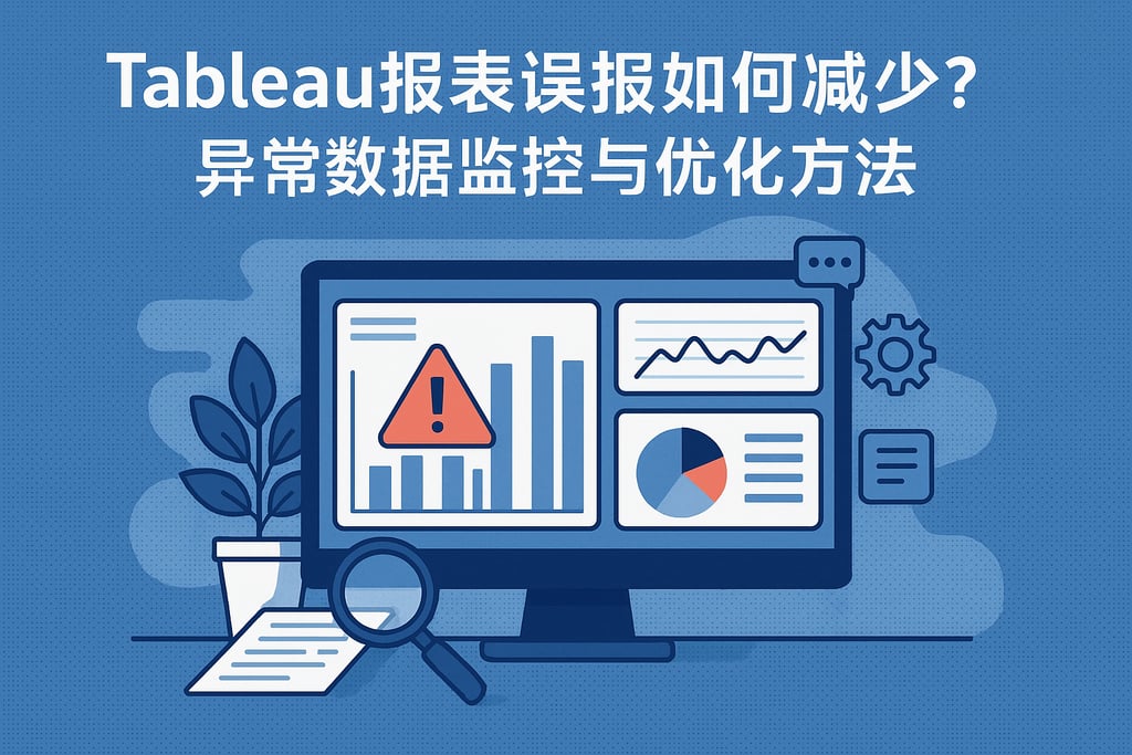 Tableau报表误报如何减少？异常数据监控与优化方法