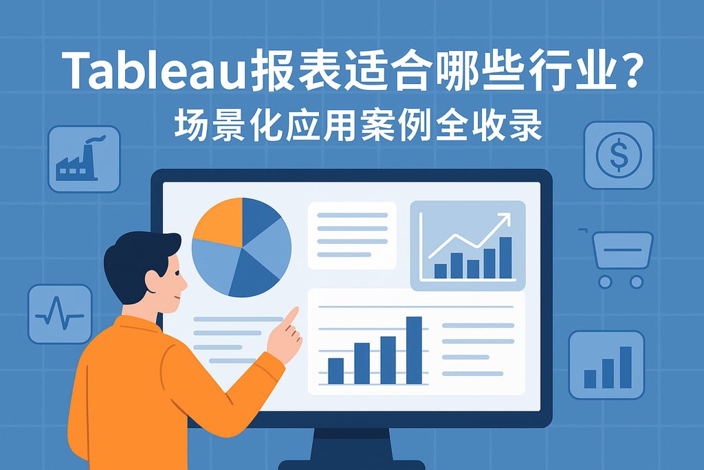 Tableau报表适合哪些行业？场景化应用案例全收录