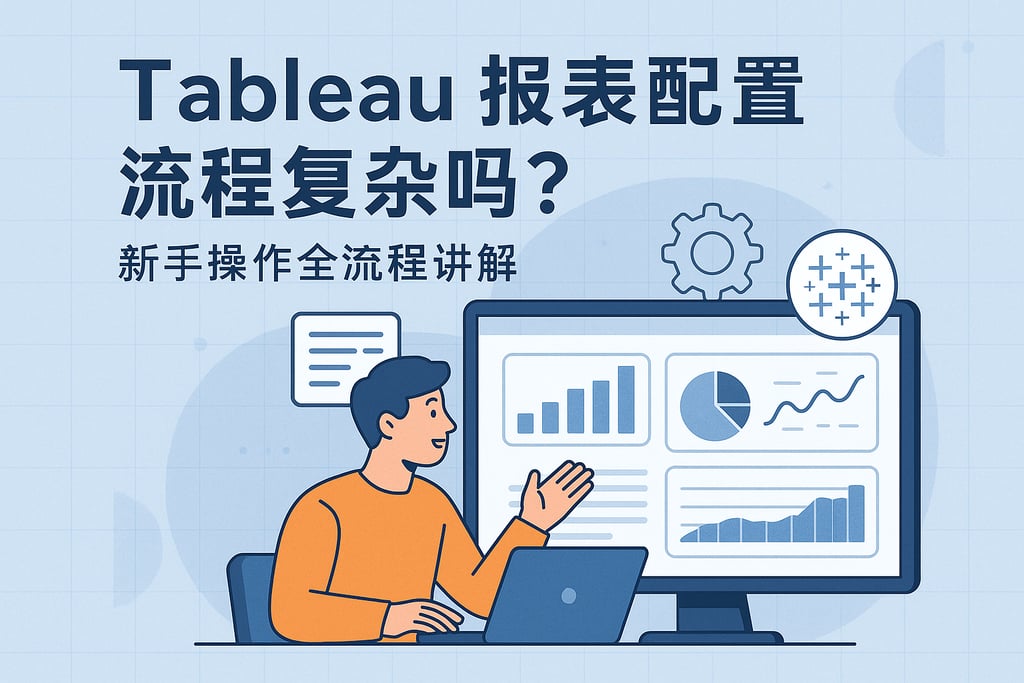 Tableau报表配置流程复杂吗？新手操作全流程讲解