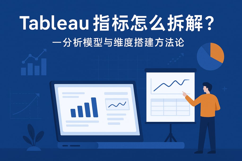 Tableau指标怎么拆解？分析模型与维度搭建方法论