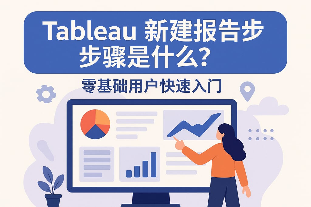 Tableau新建报告步骤是什么？零基础用户快速入门