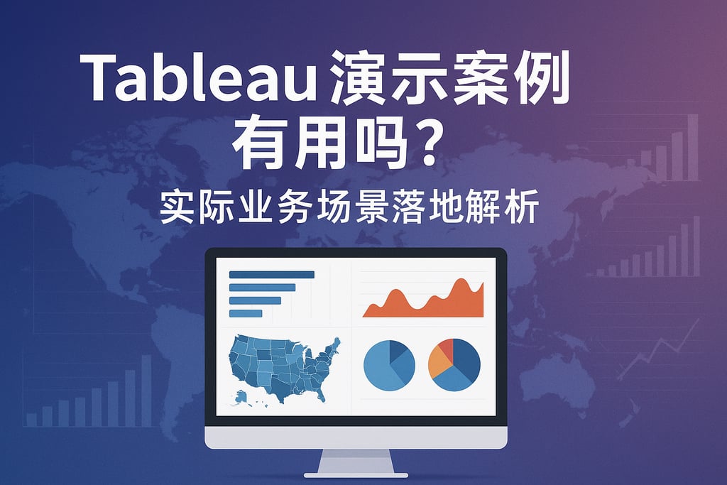 Tableau演示案例有用吗？实际业务场景落地解析