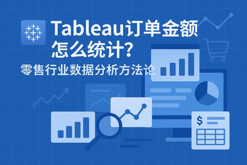 Tableau订单金额怎么统计？零售行业数据分析方法论
