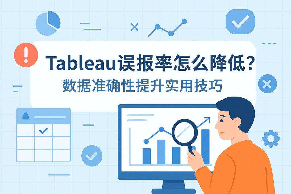 Tableau误报率怎么降低？数据准确性提升实用技巧