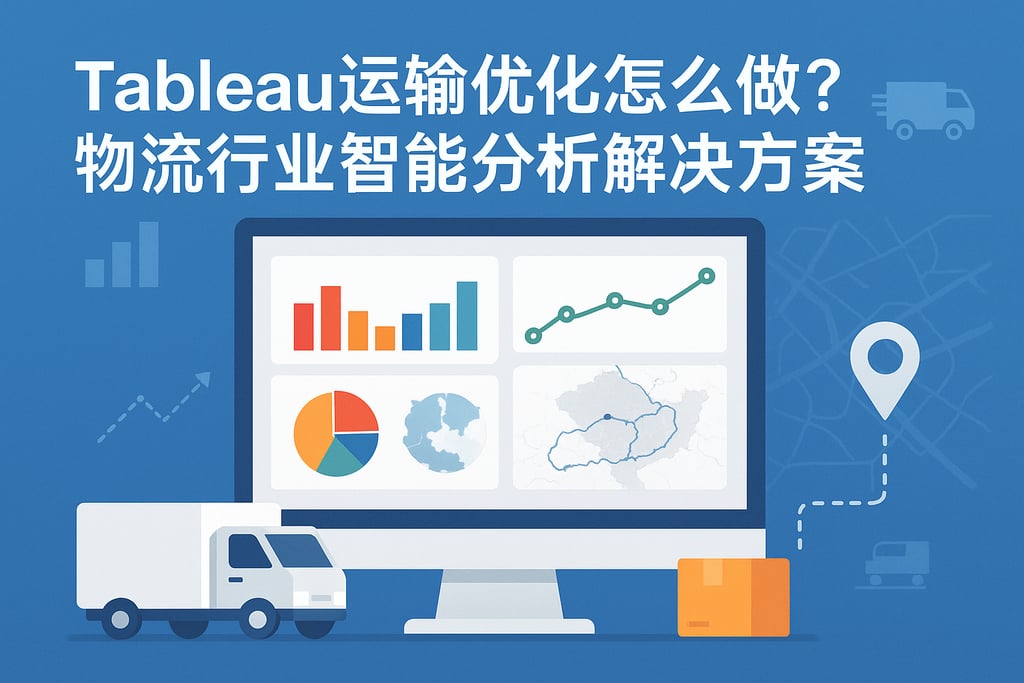 Tableau运输优化怎么做？物流行业智能分析解决方案