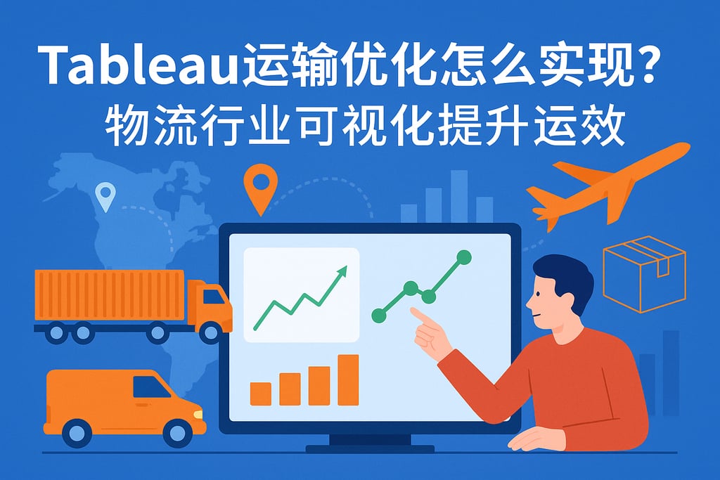 Tableau运输优化怎么实现？物流行业可视化提升运效