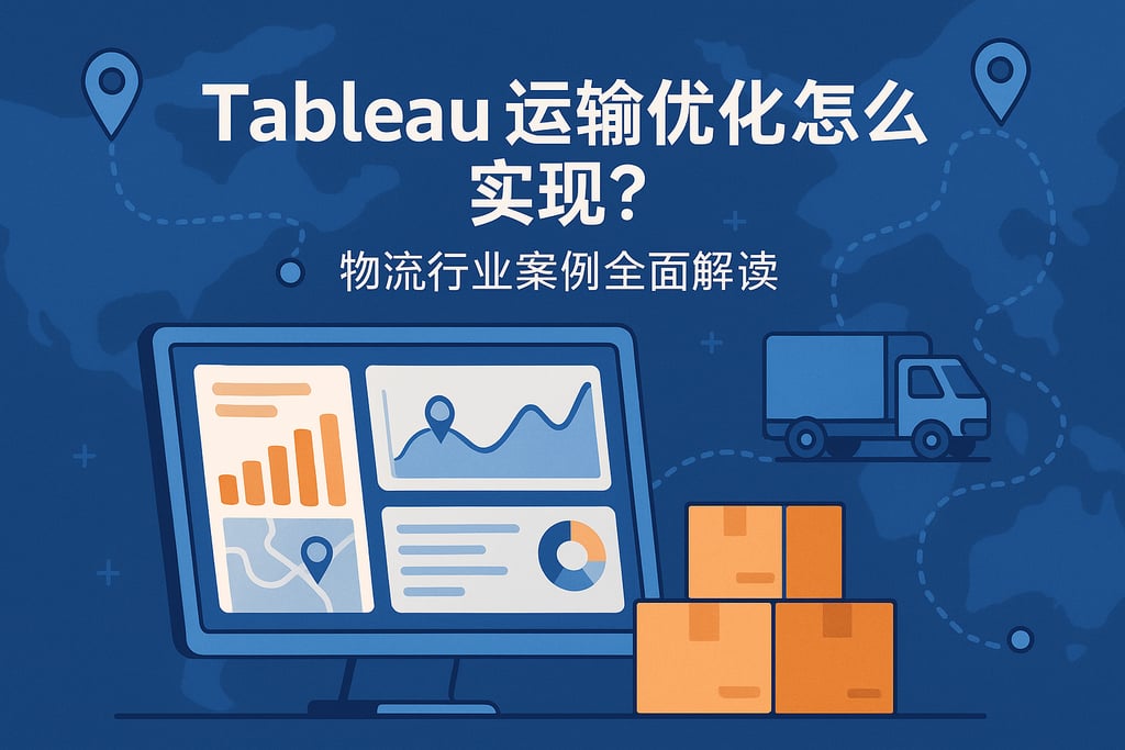 Tableau运输优化怎么实现？物流行业案例全面解读
