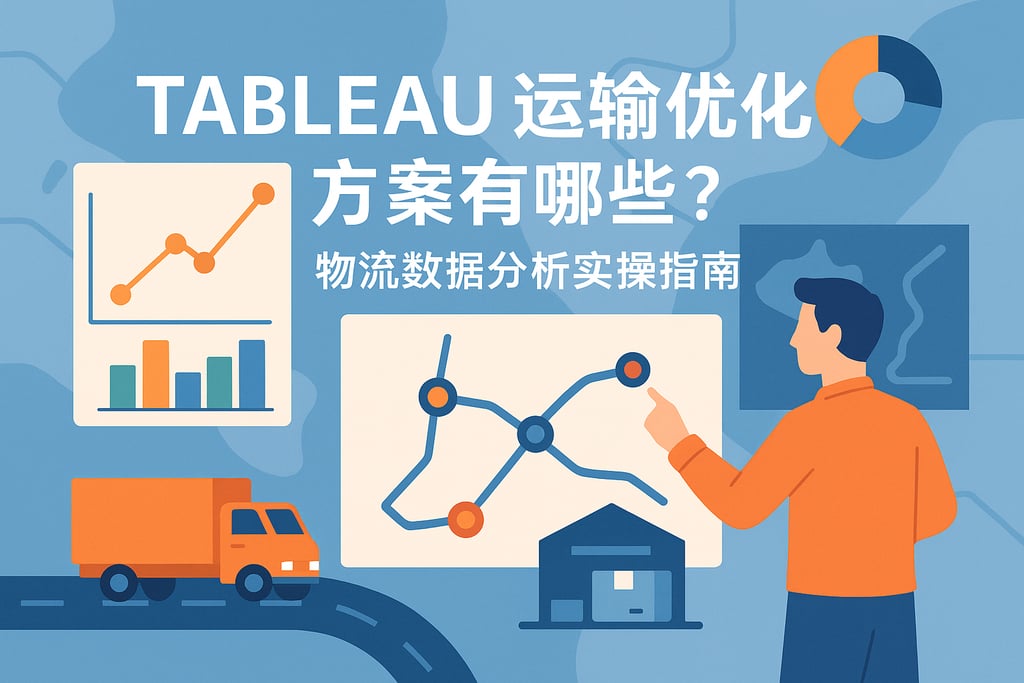 Tableau运输优化方案有哪些？物流数据分析实操指南