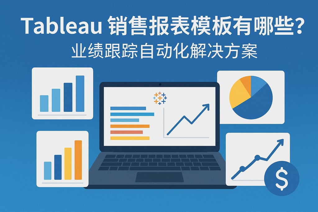 Tableau销售报表模板有哪些？业绩跟踪自动化解决方案