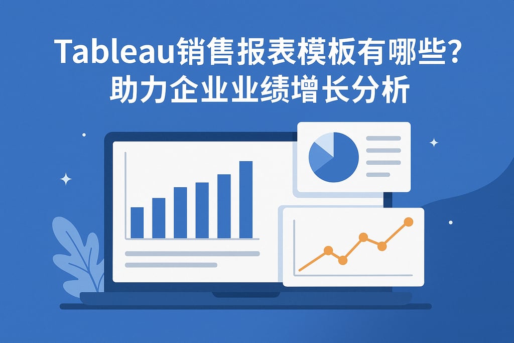 Tableau销售报表模板有哪些？助力企业业绩增长分析