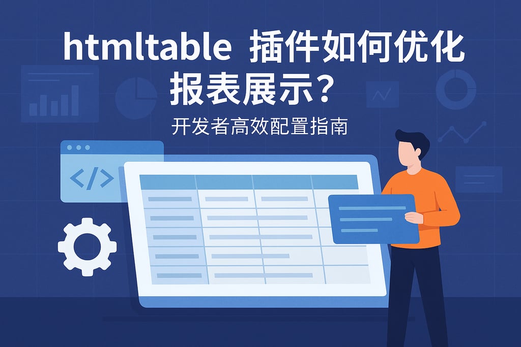 htmltable插件如何优化报表展示？开发者高效配置指南