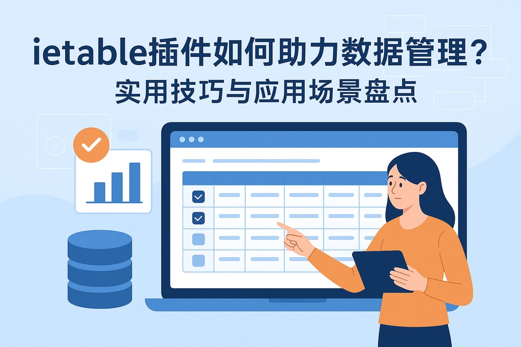 ietable插件如何助力数据管理？实用技巧与应用场景盘点
