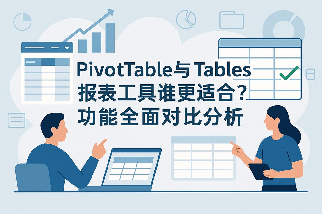 pivotable与tables报表工具谁更适合？功能全面对比分析