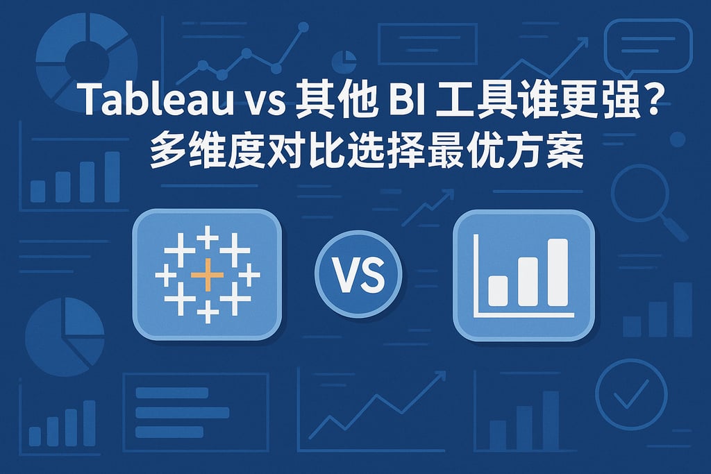 tableauvs其他BI工具谁更强？多维度对比选择最优方案