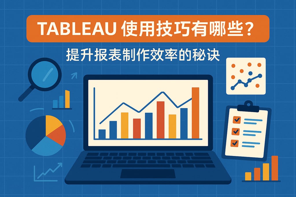 tableau使用技巧有哪些？提升报表制作效率的秘诀