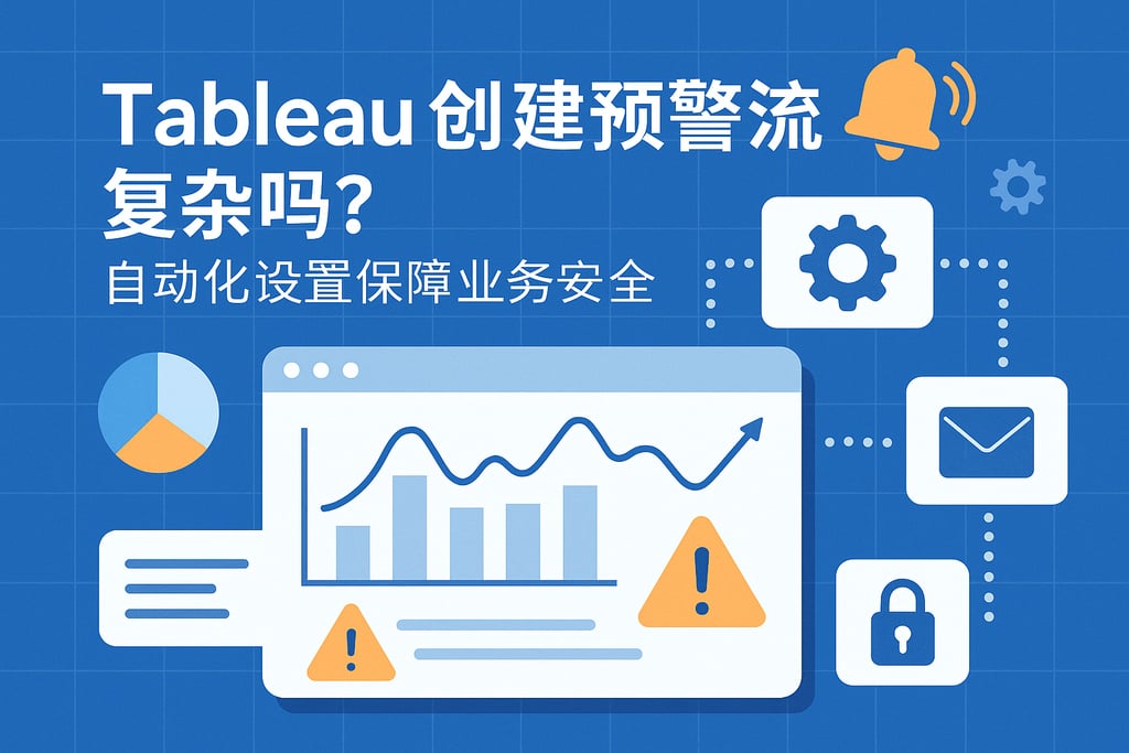 tableau创建预警流程复杂吗？自动化设置保障业务安全