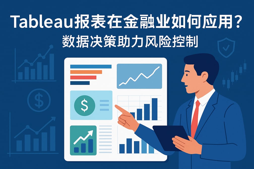 tableau报表在金融业如何应用？数据决策助力风险控制