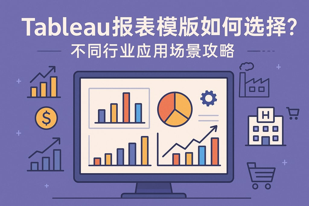 tableau报表模板如何选择？不同行业应用场景攻略