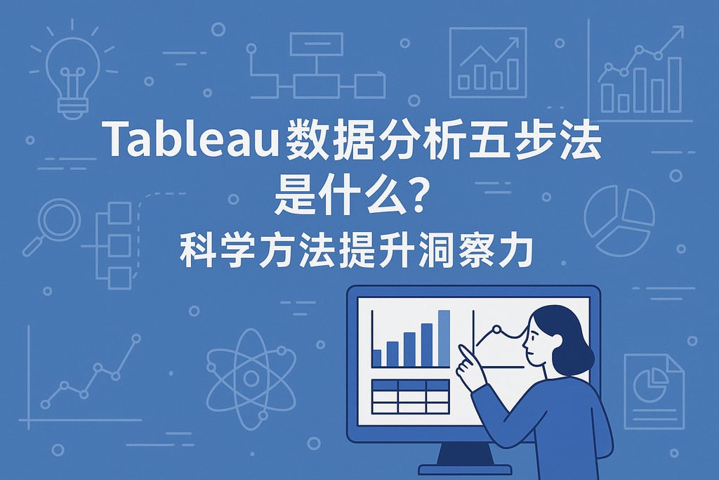 tableau数据分析五步法是什么？科学方法提升洞察力