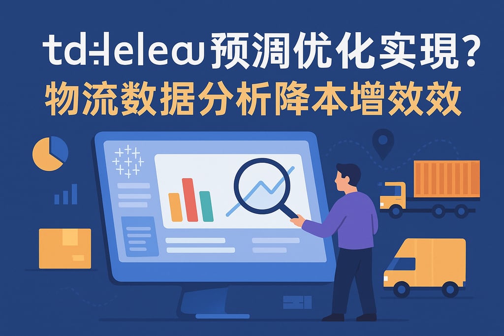 tableau运输优化怎么实现？物流数据分析降本增效