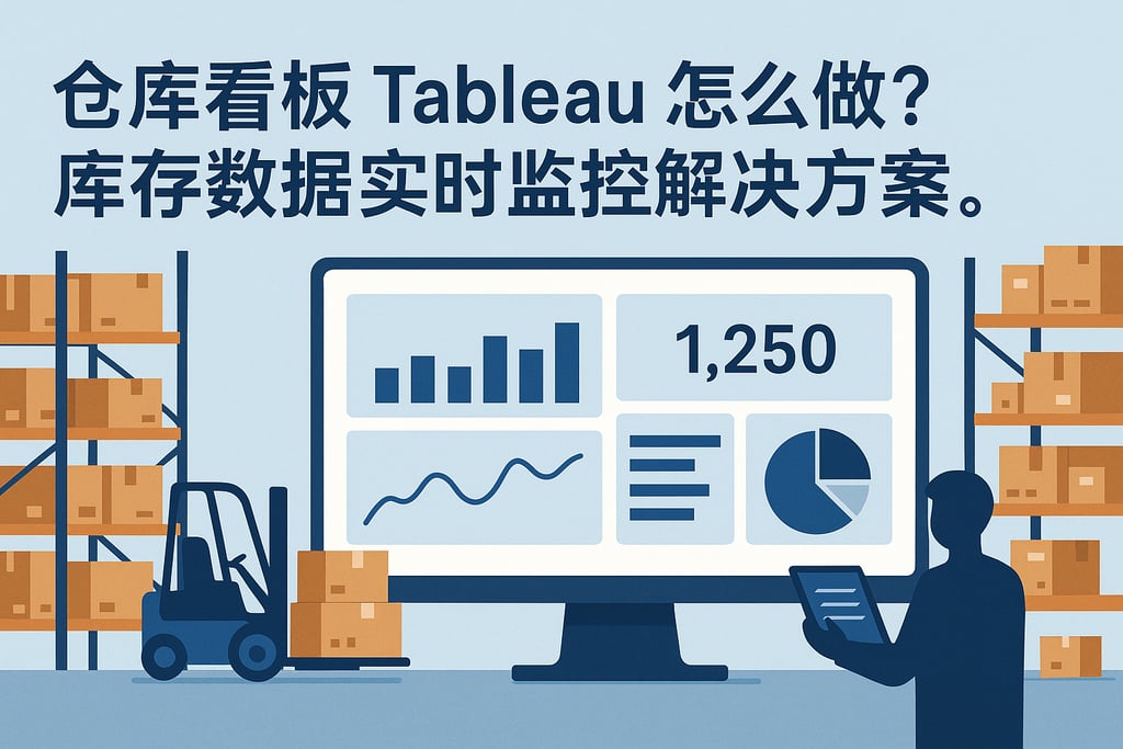 仓库看板Tableau怎么做？库存数据实时监控解决方案。