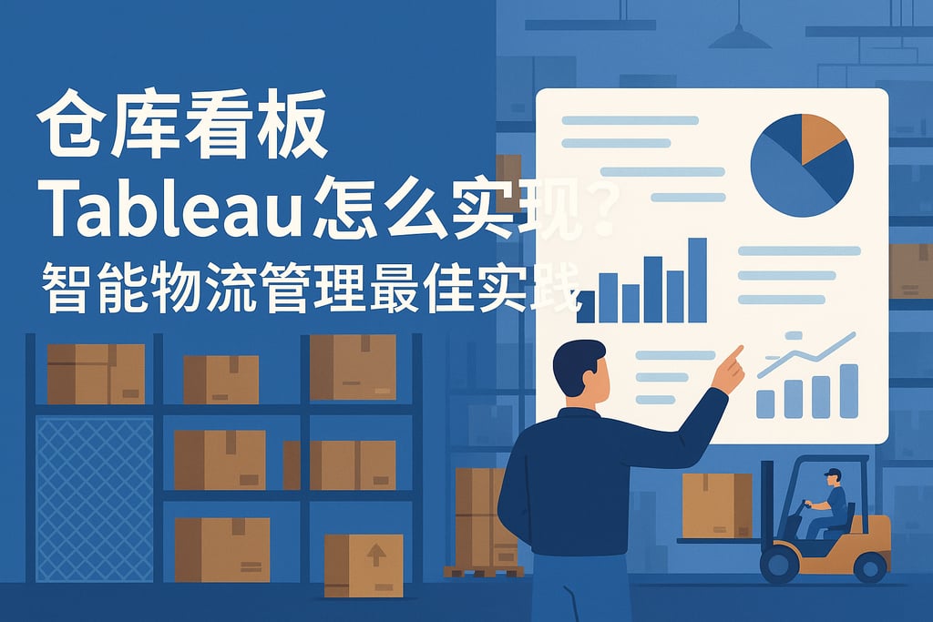 仓库看板Tableau怎么实现？智能物流管理最佳实践