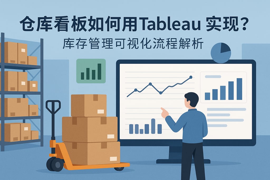 仓库看板如何用Tableau实现？库存管理可视化流程解析