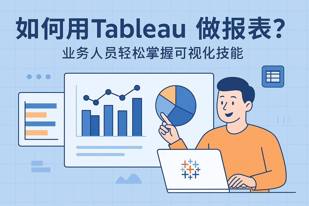 如何用Tableau做报表？业务人员轻松掌握可视化技能