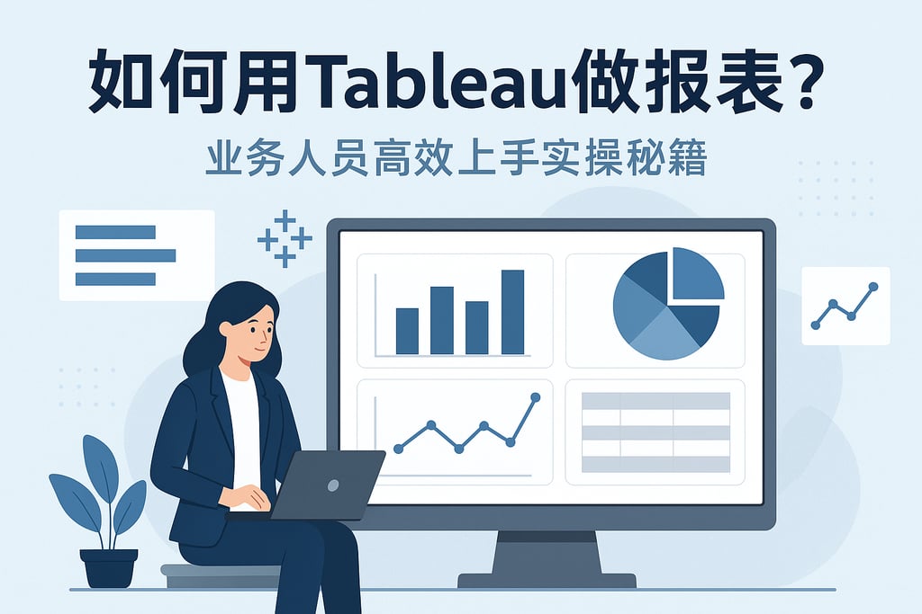 如何用Tableau做报表？业务人员高效上手实操秘籍