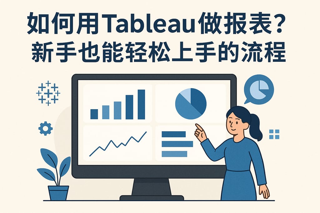 如何用Tableau做报表？新手也能轻松上手的流程