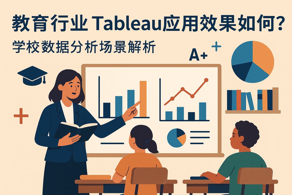 教育行业Tableau应用效果如何？学校数据分析场景解析