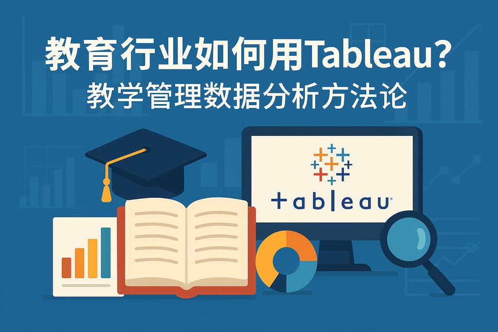 教育行业如何用Tableau？教学管理数据分析方法论