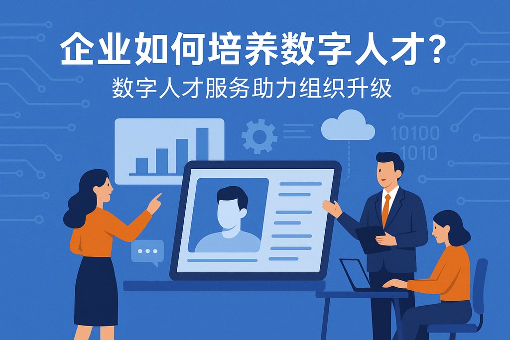 企业如何培养数字人才？数字人才服务助力组织升级