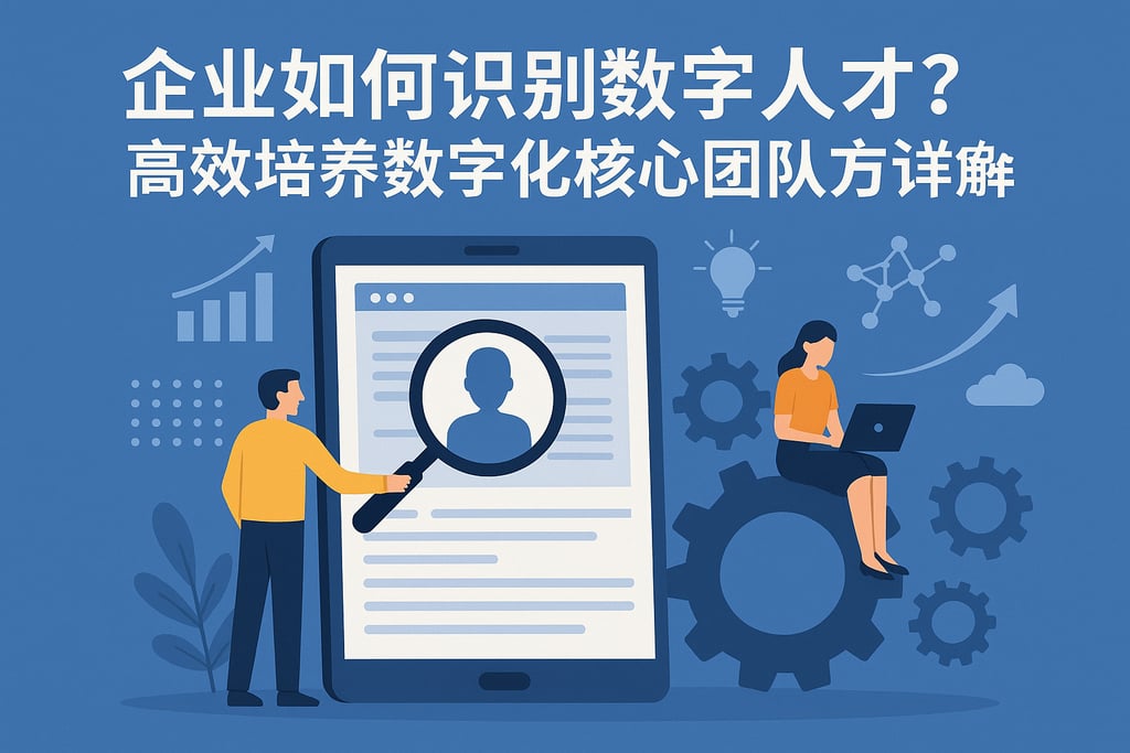 企业如何识别数字人才？高效培养数字化核心团队方法详解